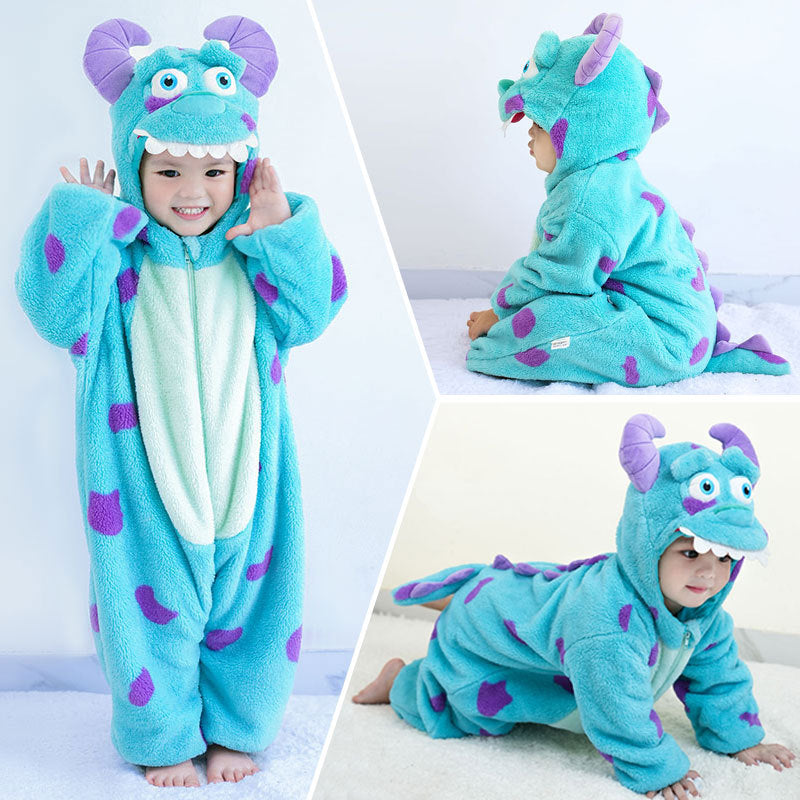 Monster Flannel Jumpsuit