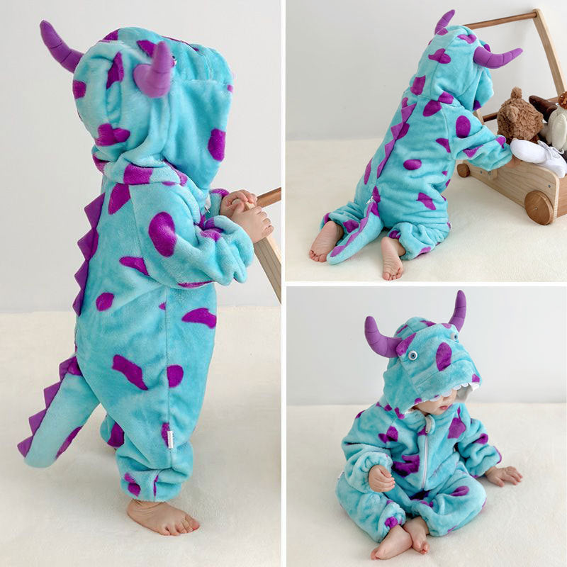 Monster Flannel Jumpsuit