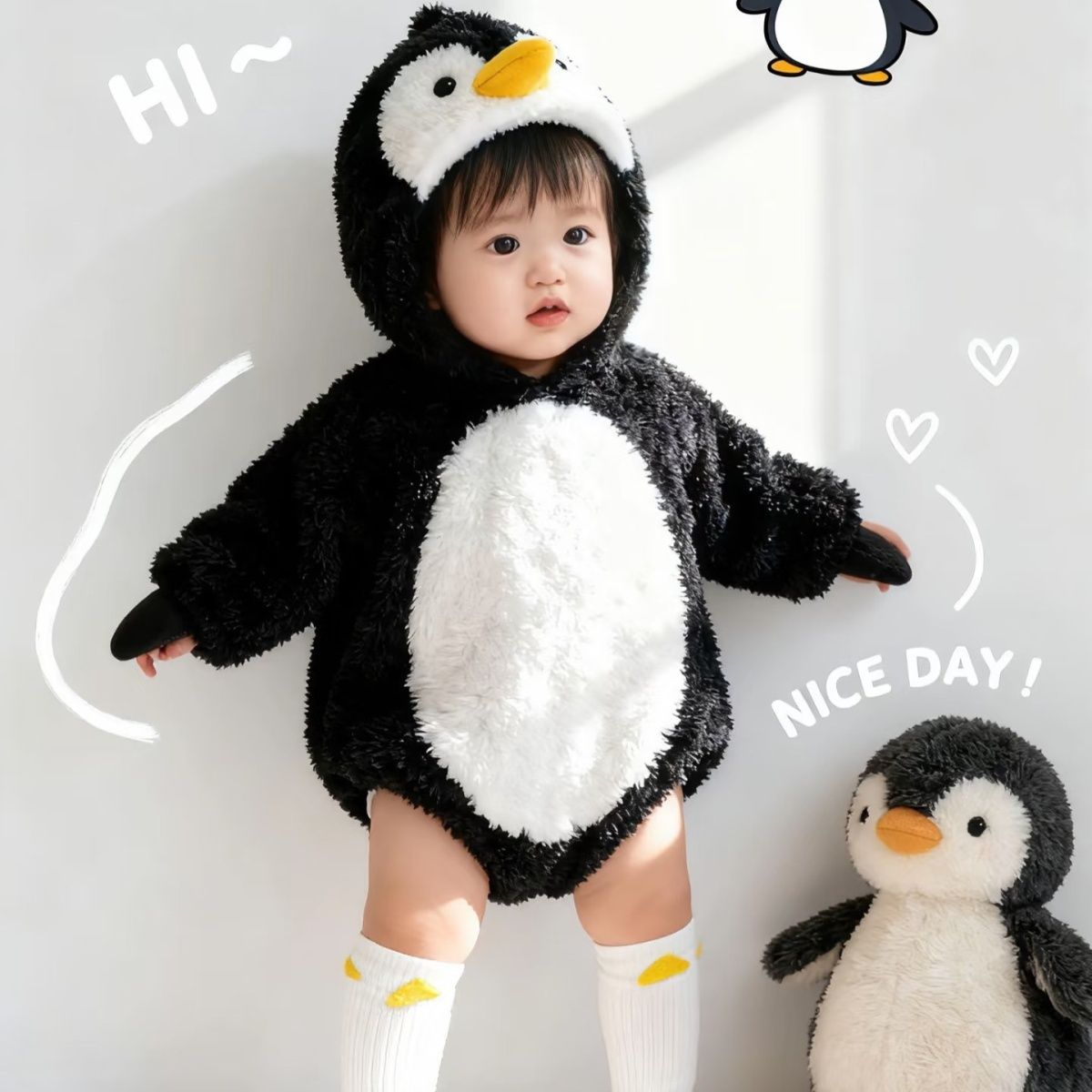 Penguin Romper Costume