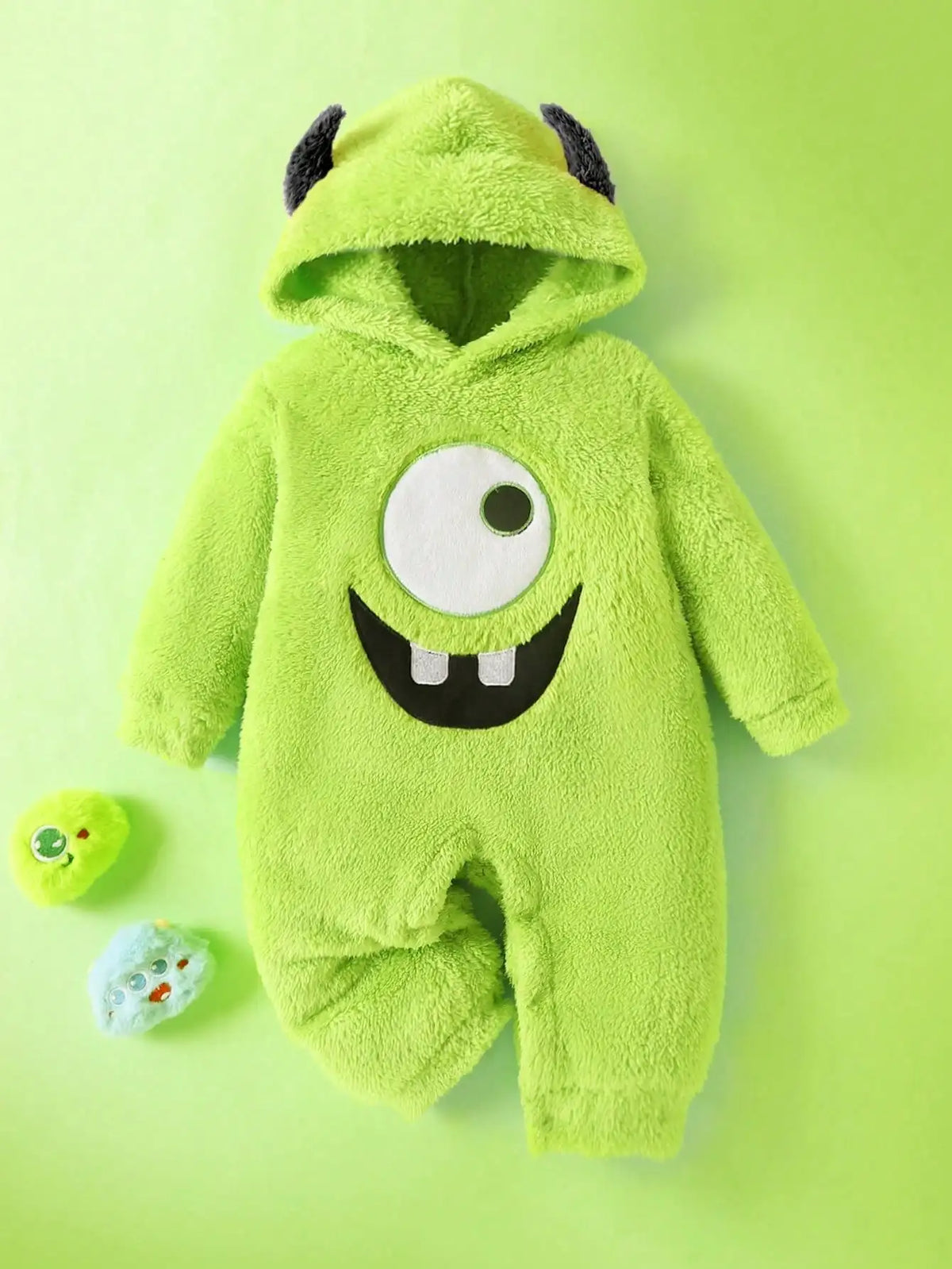 Little Monster Plush Jumpsuit