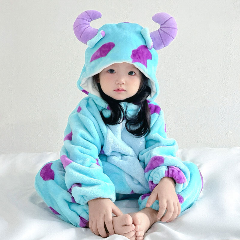 Monster Flannel Jumpsuit